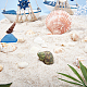 Perle di conchiglie naturali e perle di scaglie di vetro marino SSHEL-PH0001-11-5