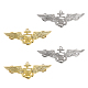 Chgcraft 4 шт. 2 цвета латунная брошь с крыльями орла JEWB-CA0001-43-1
