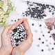 SUPERFINDINGS 400Pcs 4 Style Synthetic Gemstone Beads G-FH0001-53-3