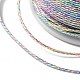 17M Rainbow Color Polyester Sewing Thread OCOR-E026-08A-3