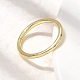 Кольца латуни пальца RJEW-P166-07A-G-2