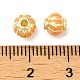Emaille-Perlen aus Zahnstangenbeschichtung PALLOY-P296-05G-01-3
