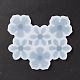 Moldes de piruletas de silicona de grado alimenticio con forma de flor DIY-D069-21-4