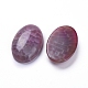 Dyed Natural Fire Agate Cabochons G-Q957-02A-20x30-5