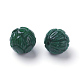 Perles naturelles en jade du Myanmar/jade birmane G-E418-40-2