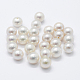 Perlas naturales abalorios de agua dulce cultivadas PEAR-P056-012-2
