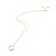 925 подвесные стерлингового серебра ожерелья NJEW-F246-16LG-1