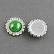 Garment Accessories Half Round ABS Plastic Imitation Pearl Cabochons RB-S020-05-A02-1