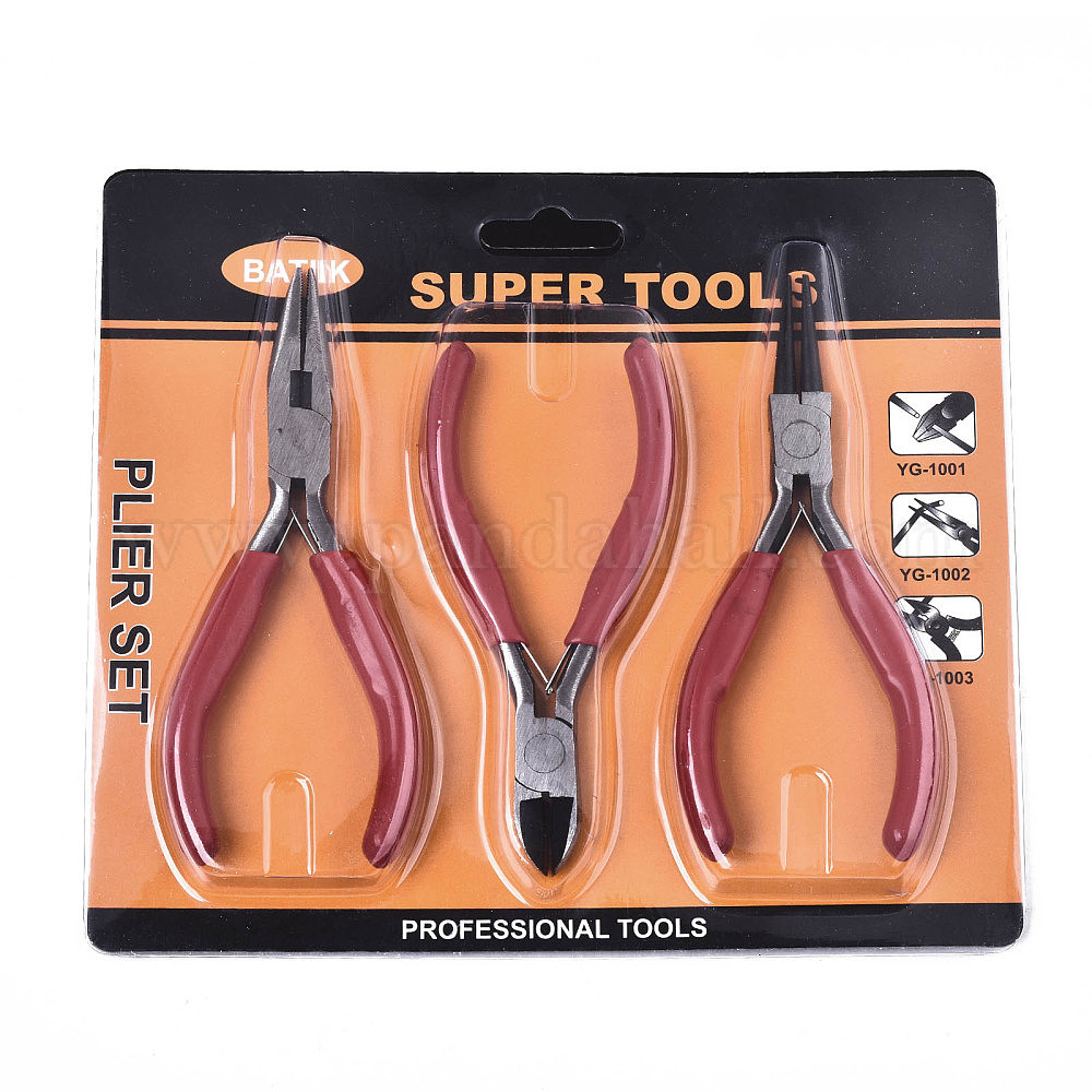 Wholesale 45 Steel Jewelry Plier Sets