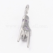 Латуни циркония кубической подвески KK-B030-15A-P