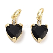 Латунные микро проложить кубического циркония подвески KK-C051-05G-01