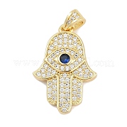 Латунные микро проложить кубического циркония подвески KK-Q028-64G