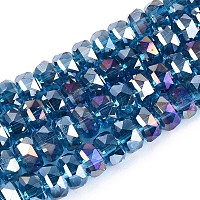 Гальванизируйте прозрачное стекло бисер нитей&nbsp;X-EGLA-N022-04A-D07