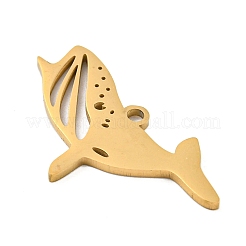 Ionenplattierung (IP) 304 Edelstahlanhänger&nbsp;STAS-B056-10G-08