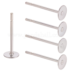 900 шт. фурнитура для сережек-гвоздиков из нержавеющей стали 304&nbsp;STAS-SC0010-28