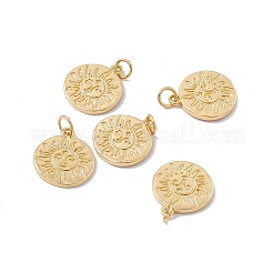 Pendentifs de placage en laiton&nbsp;X-KK-C247-02G