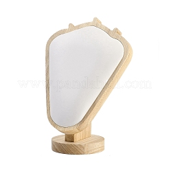 Подставки для ожерелий из искусственной кожи в форме бюста NDIS-C005-02B