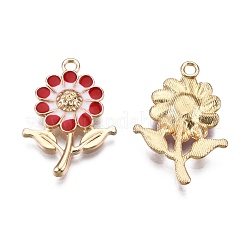 Подвески из эмали и сплава ENAM-F143-01-G