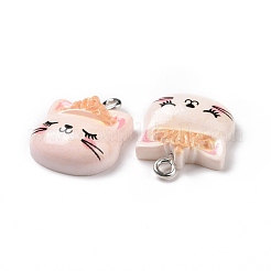 Подвески из непрозрачной смолы&nbsp;RESI-J023-15H