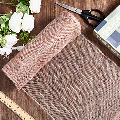 ПП рождественские рулоны ленты из сетки из полиэстера для рождественских проектов своими руками венки украшения для вечеринок упаковка ремесла AJEW-WH20006-134B