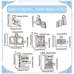 Подвески из сплава в тибетском стиле&nbsp;FIND-SC0008-53