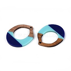 Подвески из смолы и ореха RESI-T057-42