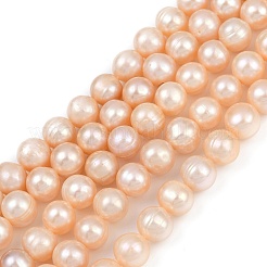 Нити из натурального культивированного пресноводного жемчуга&nbsp;PEAR-I007-07Z-07B