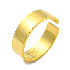 Кольца-манжеты с открытым глазом из нержавеющей стали 304&nbsp;RJEW-G306-02G