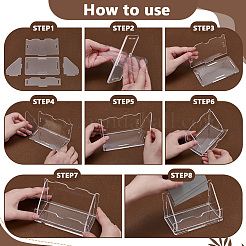 Акриловые визитницы&nbsp;AJEW-UN0002-56B