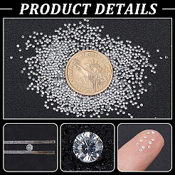 3000 Stück Zirkonia-Cabochons&nbsp;ZIRC-GO0001-03A