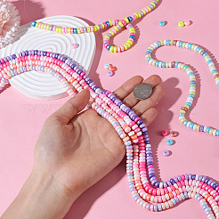 10 нить 10 цвета бусины из полимерной глины ручной работы&nbsp;CLAY-TA0001-51B