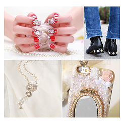 Абс пластмассовые имитационные жемчужные кабошоны SACR-TA0001-04