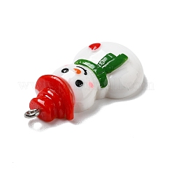 Pendentifs en résine opaque&nbsp;RESI-D055-003P