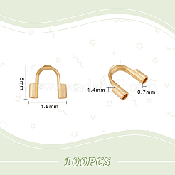 100 шт. защитная проволока из хирургической нержавеющей стали 304 и защитные приспособления STAS-UN0045-23