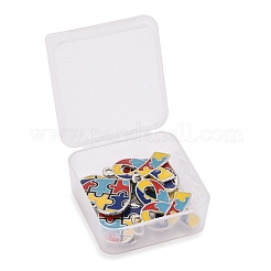 Подвески из эмалевого сплава 8 шт.&nbsp;ENAM-LS0001-09P