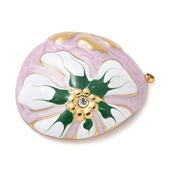 Из нержавеющей стали горный хрусталь подвески STAS-P404-08G