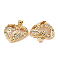 Латунные микро проложить кубического циркония подвески ZIRC-I063-05G