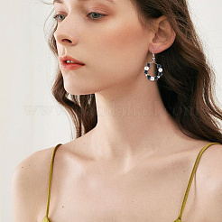 Opake Volltonglasperlenstränge&nbsp;EGLA-LT0001-04B