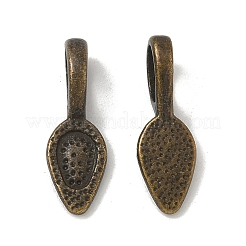 Тибетский сплав стиля клей-на плоской прокладки поручительств&nbsp;X-TIBEP-Q064-183AB-NR