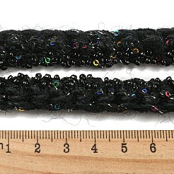 Кружевная отделка из полиэстера крючком OCOR-Q058-23