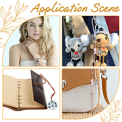 12 pièces 6 styles pendentifs en alliage de style tibétain&nbsp;FIND-FH0009-09