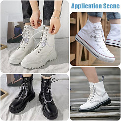 8 шт. 4-х стильные литые цепи для ремней безопасности HJEW-CA00037