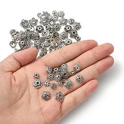 100шт 20 стиля колпачки из сплава в тибетском стиле FIND-YW0004-06