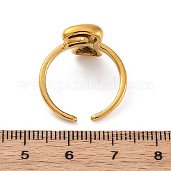 Кольца-манжеты из нержавеющей стали 304 для женщин RJEW-M060-01G-06