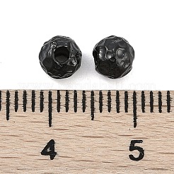 Текстурированные бусины из хирургической нержавеющей стали 316&nbsp;STAS-M106-01D-EB