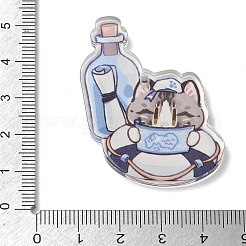 Pendentifs acryliques imprimés&nbsp;AC-E001-01B