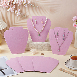 Бархатные ожерелья в форме бюста ODIS-WH0043-159B