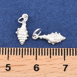 925 breloque en forme de coquillage en argent sterling&nbsp;STER-I023-01S-02