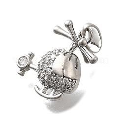 Латунные микро проложить кубического циркония подвески&nbsp;KK-P336-28P