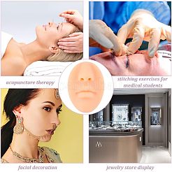 Мягкий силиконовый нос ODIS-WH0002-20